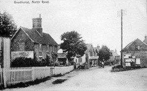 View down North Road, from The Plain